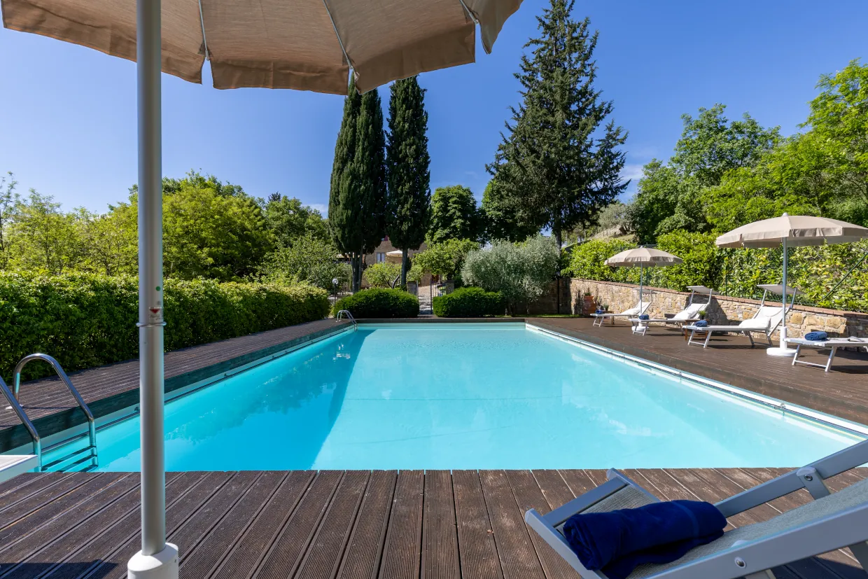 Piscina dell'agriturismo Tenuta di Macericca